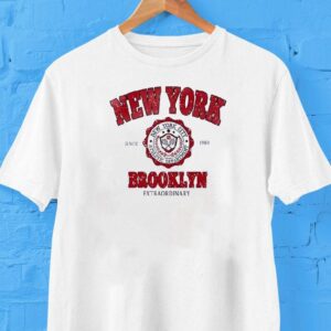 New York Brooklyn Since 1989 Vintage Logo Shirt