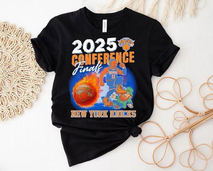 New York Knicks 2025 Conference Finals Shirt 4 New York Knicks Conference Finals Tshirt