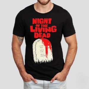 Night Of The Living Dead Duanne Jones Judith O Dea Russel Streiner Horror Movie Tshirt