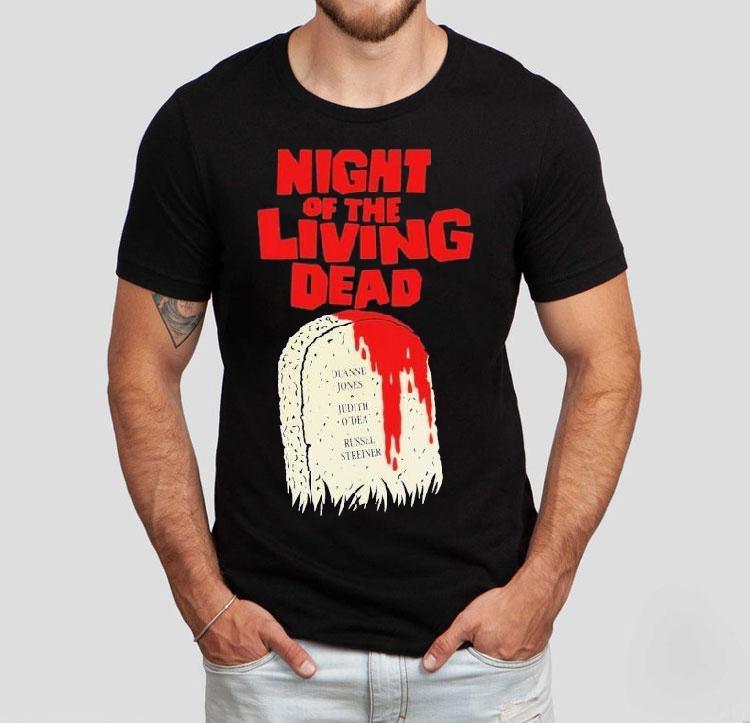 Night Of The Living Dead Duanne Jones Judith O'dea Russel Streiner Horror Movie Shirt 4 Night Of The Living Dead Duanne Jones Judith O Dea Russel Streiner Horror Movie Tshirt