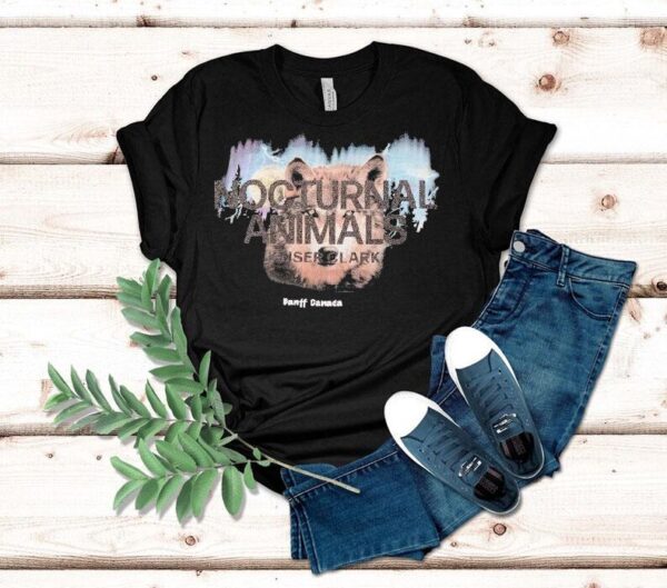 Nocturnal Animals Keiser Clark Banff Canada Wolf Shirt