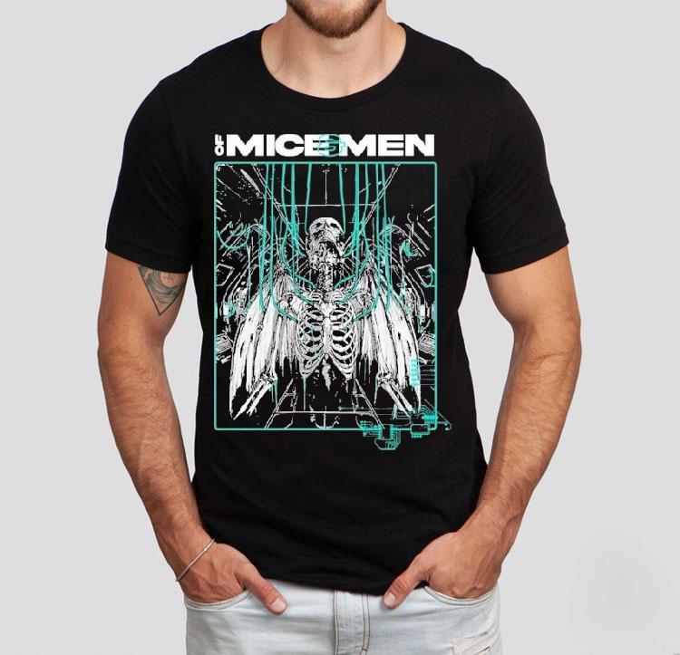 Of Mice Men Spring 2025 Tour Skeleton Shirt 4 Of Mice Men Spring Tour Skeleton Tshirt