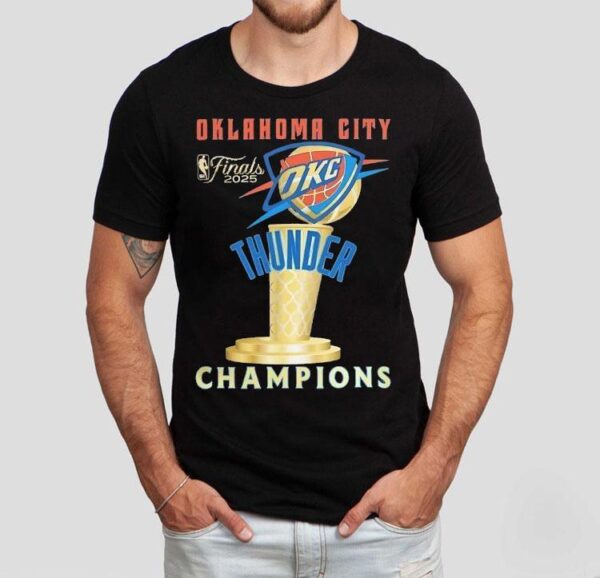 Oklahoma City Thunder Finals 2025 Champions Shirt