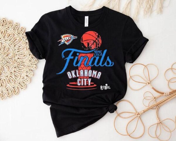 Oklahoma City Thunder Stadium Essentials 2025 Nba Finals Cruise Shirt