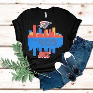 Oklahoma City Thunder The 405 City Skyline Shirt