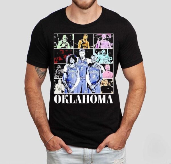 Oklahoma City Thunder The Eras Tour 2025 Shirt