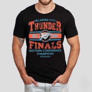 Oklahoma Thunder Western Conference Champions 2024-2025 Shirt