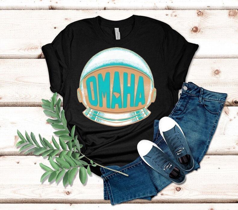 Omaha Astronaut Helmet Shirt 4 Omaha Astronaut Helme Tshirt
