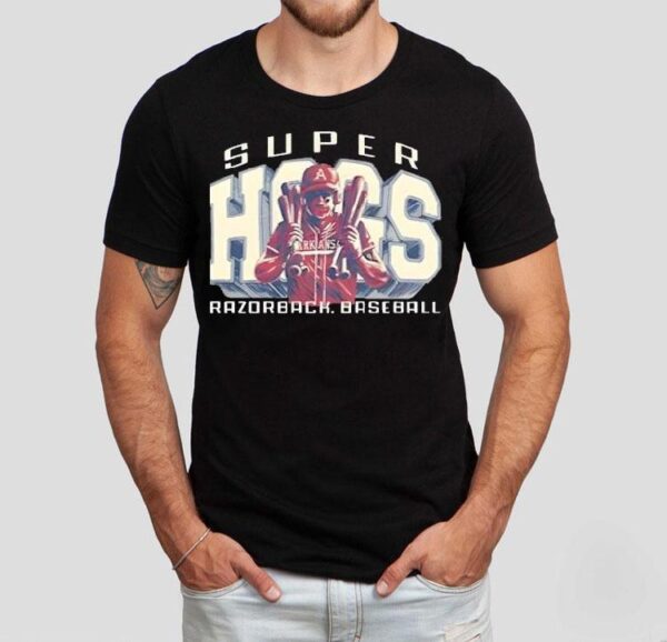 Omahogs Arkansas Razorbacks Baseball 2025 Super Regionals Shrit