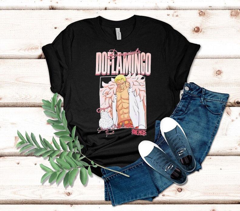 One Piece Doflamingo String-strong Fruit Shirt 4 One Piece Doflamingo String Strong Frui Tshirt