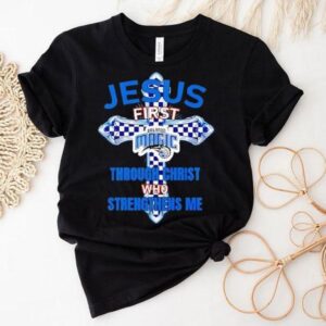 Orlando Magic Jesus First Through Christ Who Strengthens Me Shirt