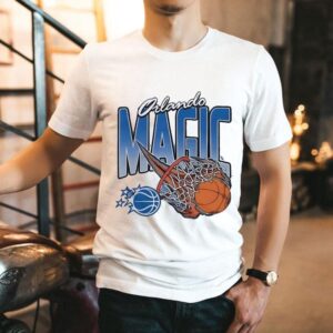 Orlando Magic On Fire Basketball Shirt