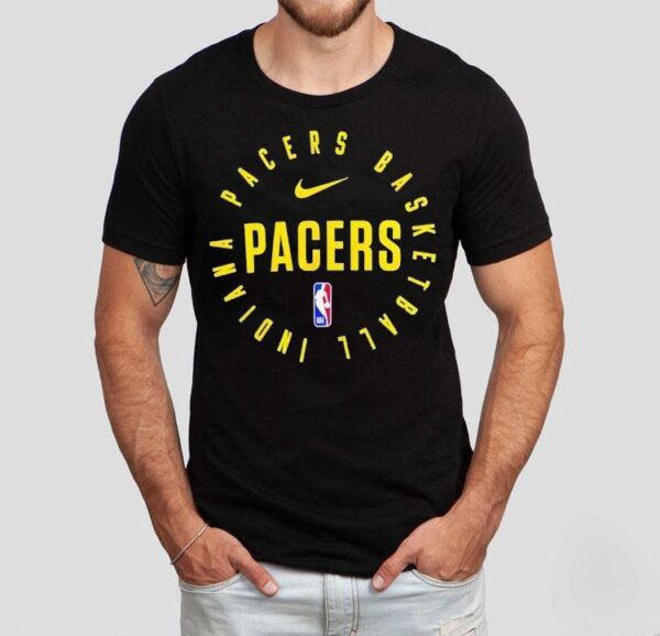 Pacers Basketball Indiana Nba Nike Logo Shirt