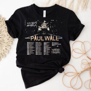 Paul Wall The Great Wall Tour 2025 Dates Shirt