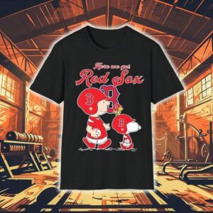 Peanuts Here We Go Boston Red Sox Shirt