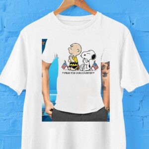 Peanuts Pray For Our Country Shirt