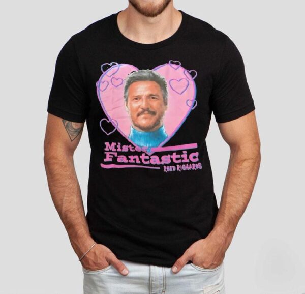 Pedro Pascal Mister Fantastic Reed Richards Shirt