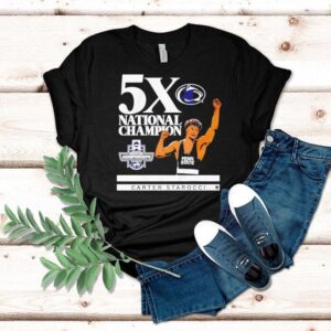 Penn State Nittany Lions Carter Starocci 5x Shirt