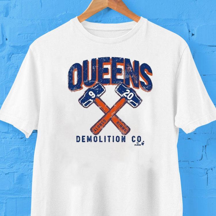 Pete Alonso And Brandon Nimmo Queens Demolition Co. Shirt 2 Pete Alonso And Brandon Nimmo Queens Demolition Co Tshirt