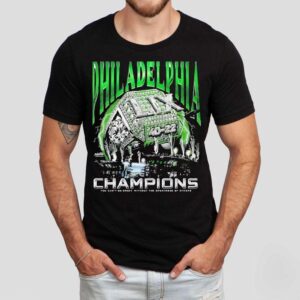 Philadelphia Eagles Lix Champions 40-22 You Can’t Be Great Without The Greatness Of Others Shirt