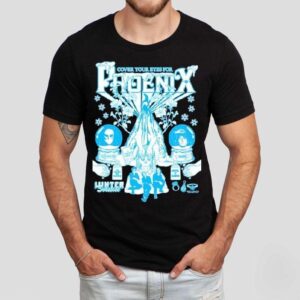 Phoenix Cover Your Eyes For Winter Solstice Tshirt