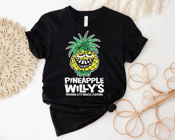 Pineapple Willy’s Panama City Beach Florida Sage Face Shirt