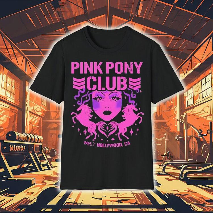 Pink Pony Bullet Club West Hollywood, Ca Shirt 4 Pink Pony Bullet Club West Hollywood Ca Tshirt