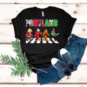 Portland Sports Team Mascot Abbey Road Shirt