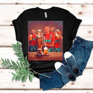Portugal Win Uefa Nations League In Germany Cheers To Glory Tshirt