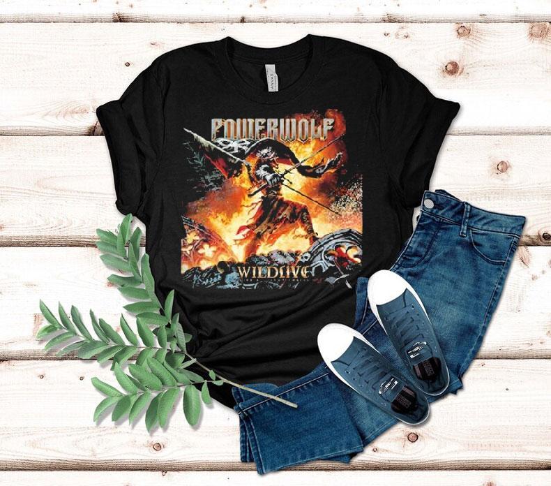 Powerwolf Wildlife Live At Olympiahalle In Munich On March 6 2026 Shirt 4 Powerwolf Wildlife Live At Olympiahalle In Munich On March Tshirt