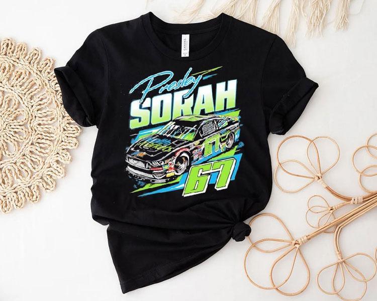 Presley Sorah No 67 Ford For Maples Motorsports Racing Shirt 4 Presley Sorah No Ford For Maples Motorsports Racing Tshirt
