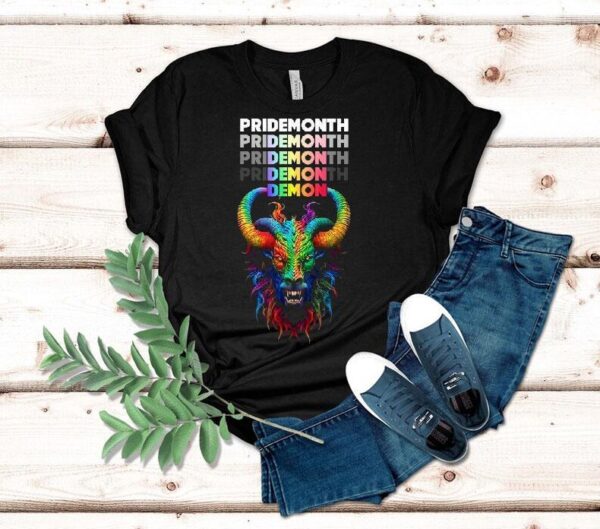 Pride Month Demon Lgbt Gay Shirt