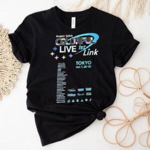 Project Sekai Colorful Live 1st Link Tokyo Shirt