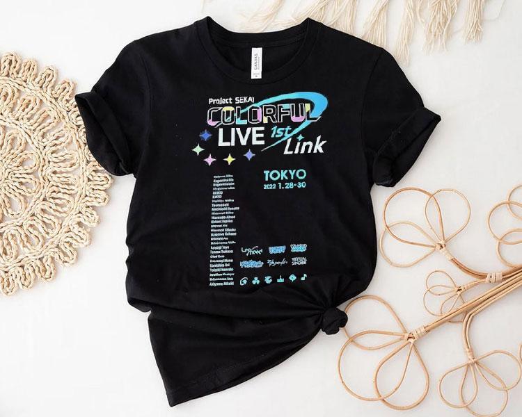 Project Sekai Colorful Live 1st Link Tokyo Shirt 4 Project Sekai Colorful Live St Link Tokyo Tshirt