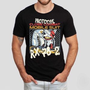 Prototype Close Combat Mobile Suit Rx Mobile Suit Gundam Tshirt