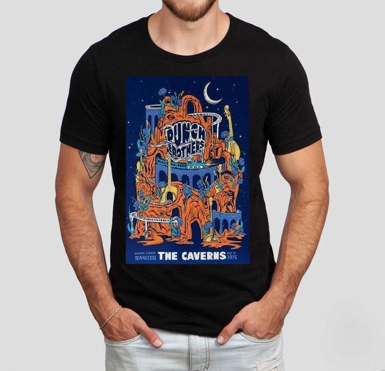 Punch Brothers At The Caverns In Grundy County, Tn On May 17 2025 Concert Shirt 4 Punch Brothers At The Caverns In Grundy County Tn On May Concer Tshirt