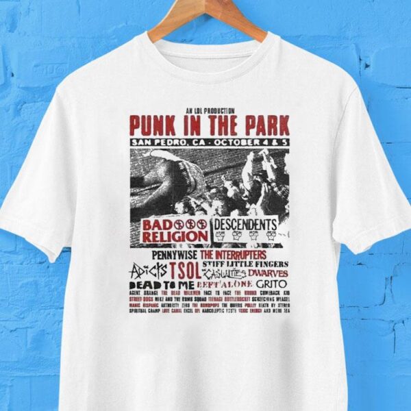 Punk In The Park In San Pedro Ca On October 4 And 5 2025 Shirt
