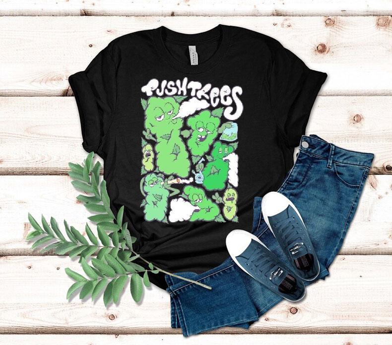 Push Trees The Buds Pattern Shirt 4 Push Trees The Buds Pattern Tshirt