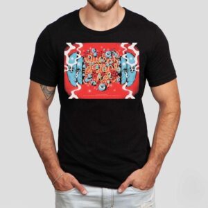 Queen Of The Stone Age Hard Rock Live At Etess Arena On Atlantic City Nj On June In Times New Roman Tshirt
