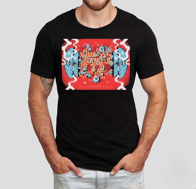 Queen Of The Stone Age Hard Rock Live At Etess Arena On Atlantic City Nj On June 13 2025 In Times New Roman Shirt 4 Queen Of The Stone Age Hard Rock Live At Etess Arena On Atlantic City Nj On June In Times New Roman Tshirt