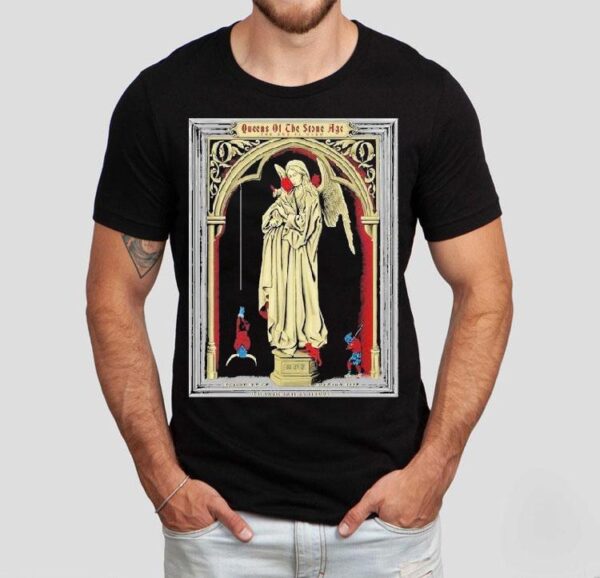 Queens Of The Stone Age Boston Night 2 Venue In Massachusetts At Mgm Music Hall At Fenway On June 11 2025 The End Is Nero Shirt