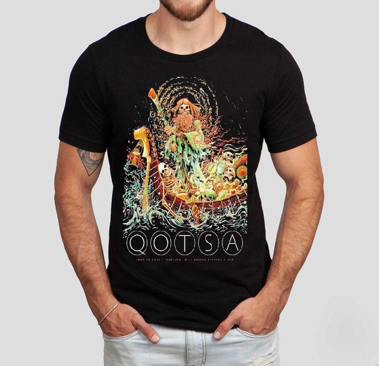 Queens Of The Stone Age June 20 2025 Breese Stevens Field In Madison Wi Shirt 4 Queens Of The Stone Age June Breese Stevens Field In Madison Wi Tshirt
