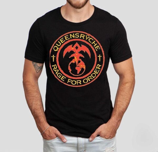 Queensryche Rage For Order Logo Shirt