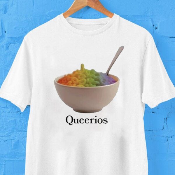 Queerios Pride Rainbow Shirt