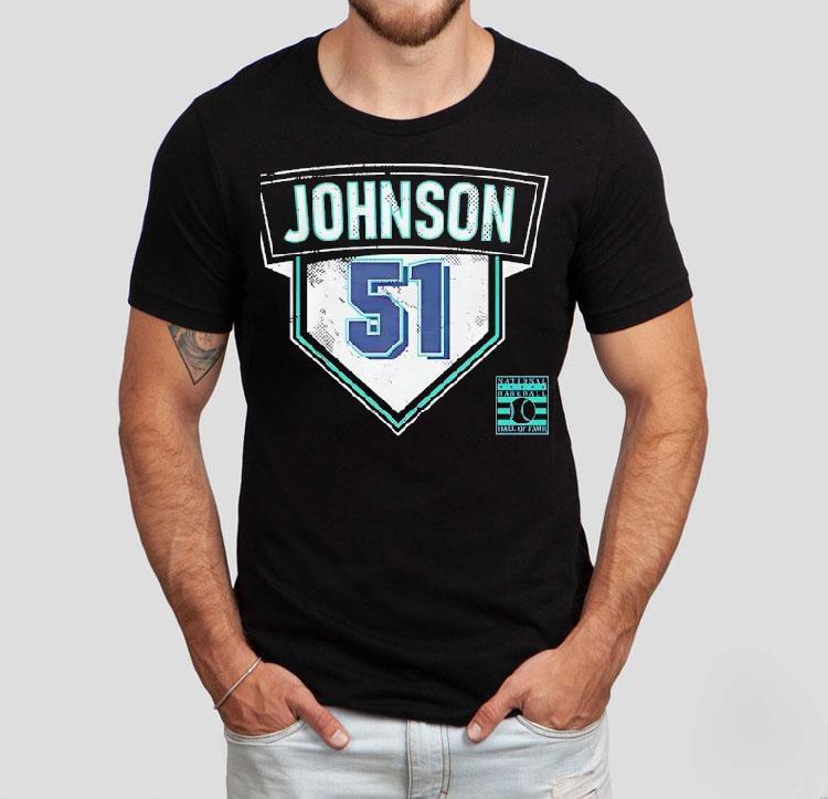 Randy Johnson 51 Seattle Mariners Baseball Shirt 4 Randy Johnson Seattle Mariners Baseball Tshirt