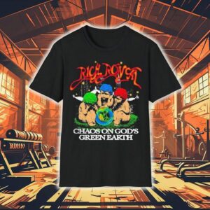 Rich Royal Chaos On Earth Green Earth Firely Shirt