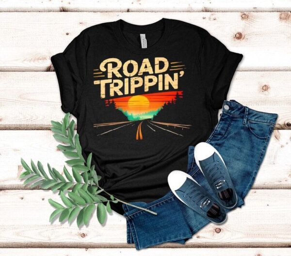 Road Trippin Wilderness Vacation Trip Getaway Shirt
