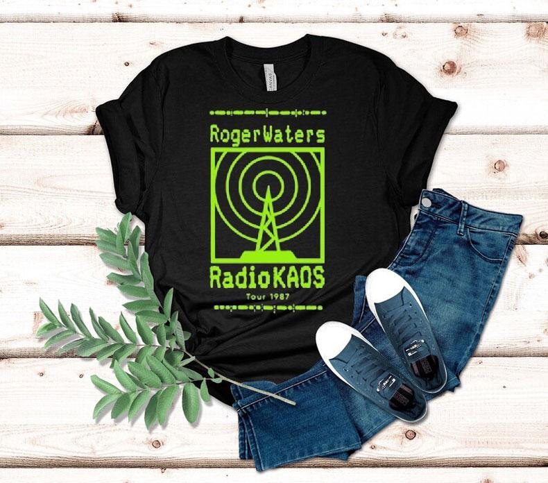 Roger Waters Radiokaos Tour 1987 Shirt 4 Roger Waters Radiokaos Tour Tshirt