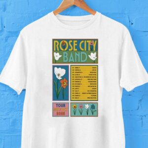 Rose City Band Tour Sep Oct 2025 Dates Shirt