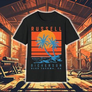 Russell Dickerson Blue Tacoma Ca Shirt